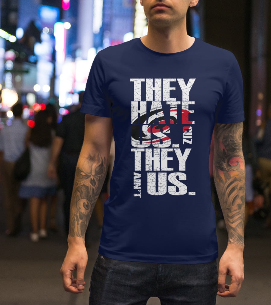 They Hate Us Cuz They Ain't Us Carolina Hurricanes T-Shirt