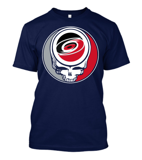 Carolina Hurricanes Grateful Dead Skull T-Shirt