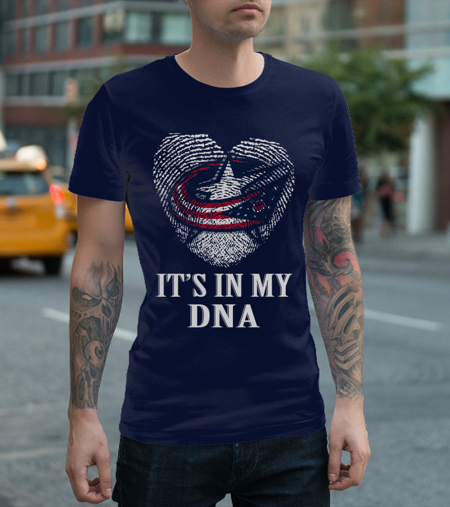 Columbus Blue Jackets It's In My Dna T-Shirt