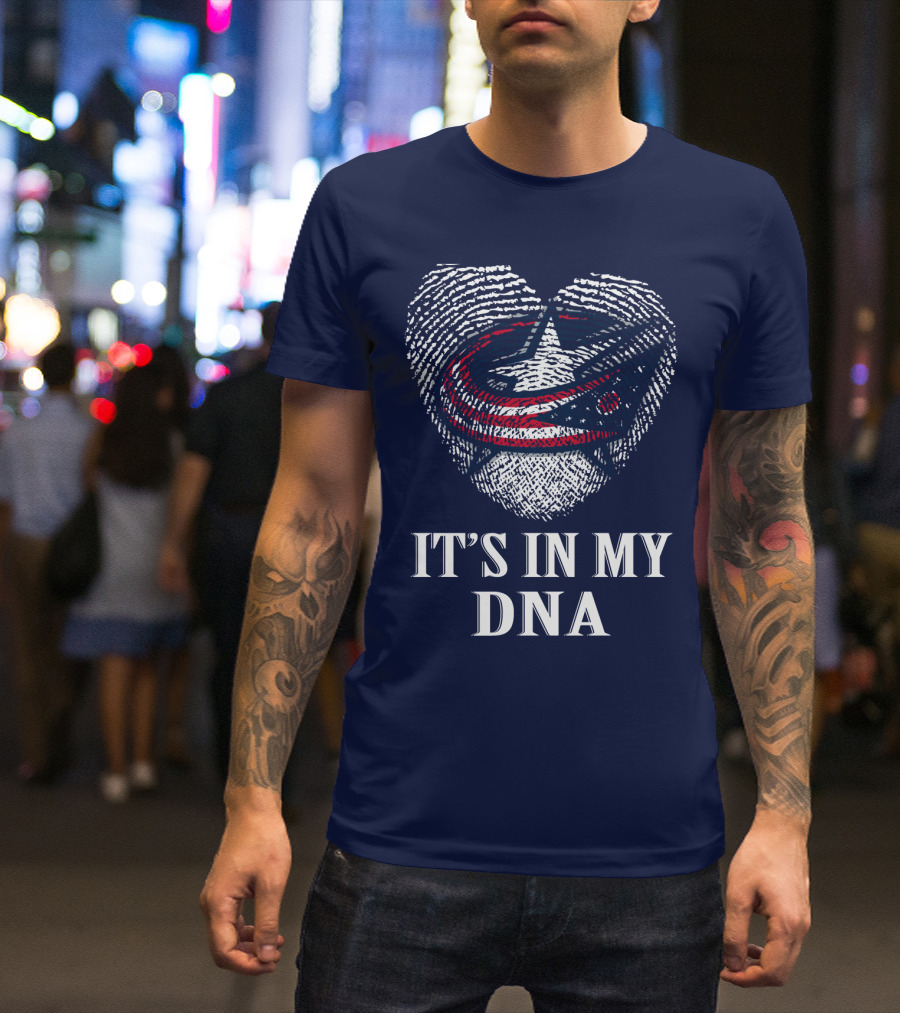 Columbus Blue Jackets It's In My Dna T-Shirt