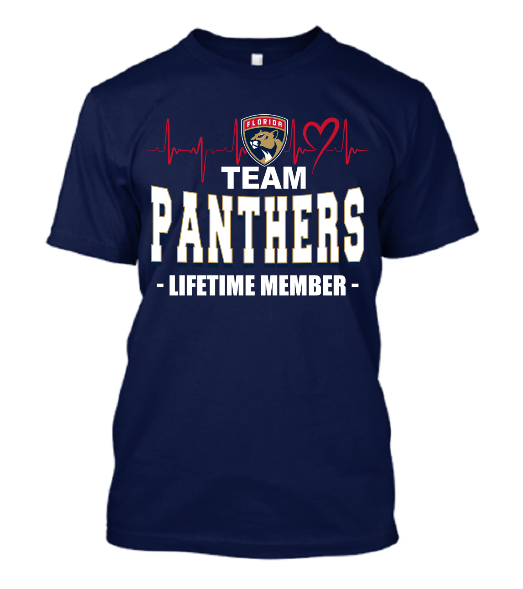 Florida Team Panthers Lifetime Member T-Shirt