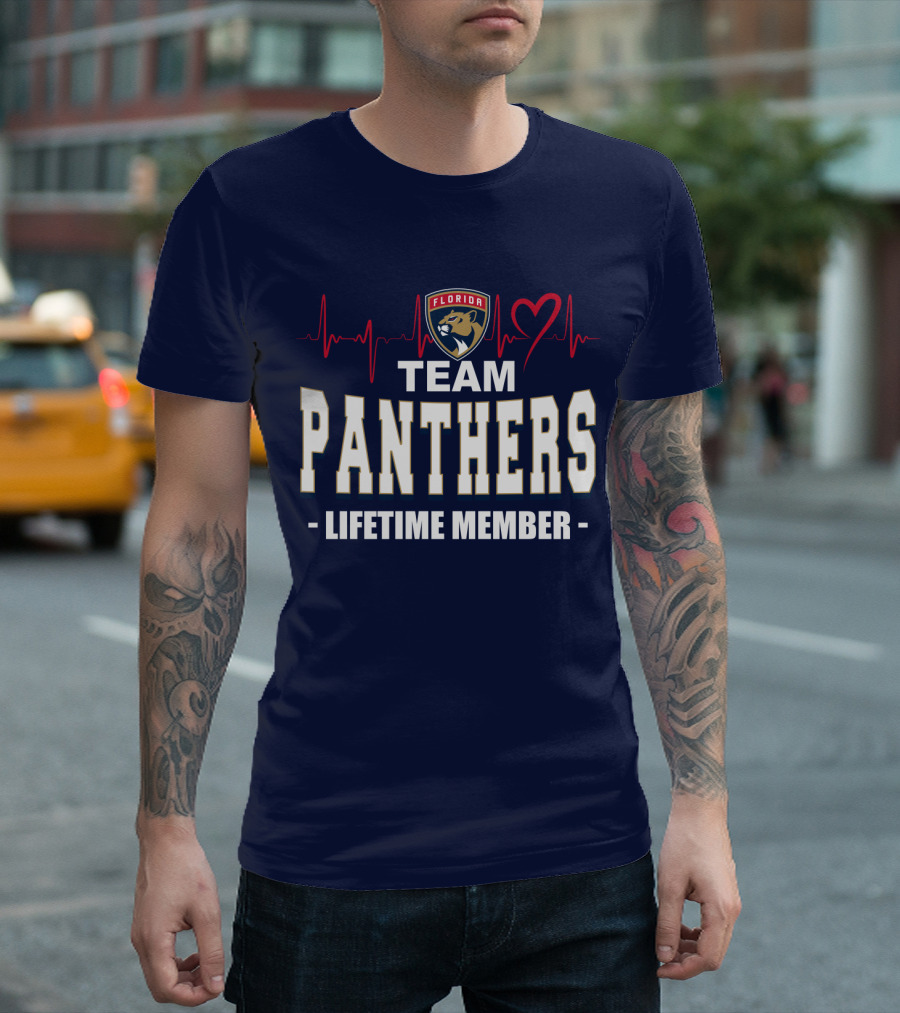 Florida Team Panthers Lifetime Member T-Shirt