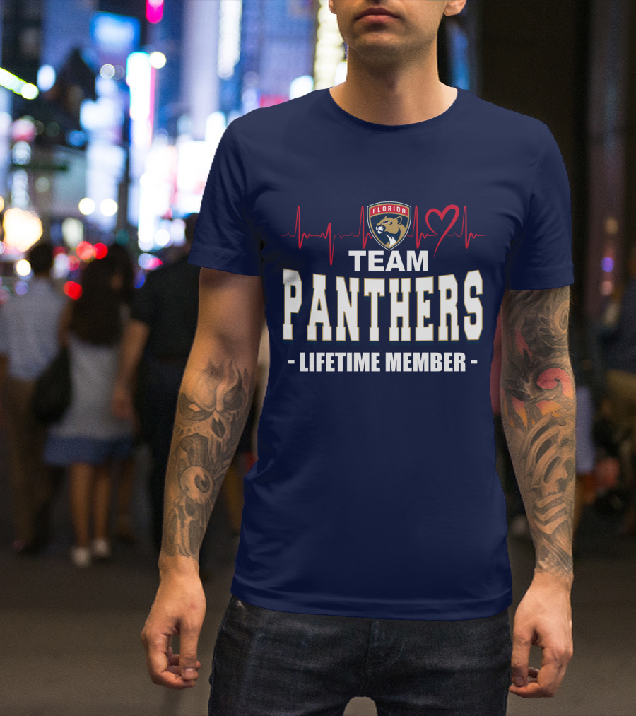 Florida Team Panthers Lifetime Member T-Shirt