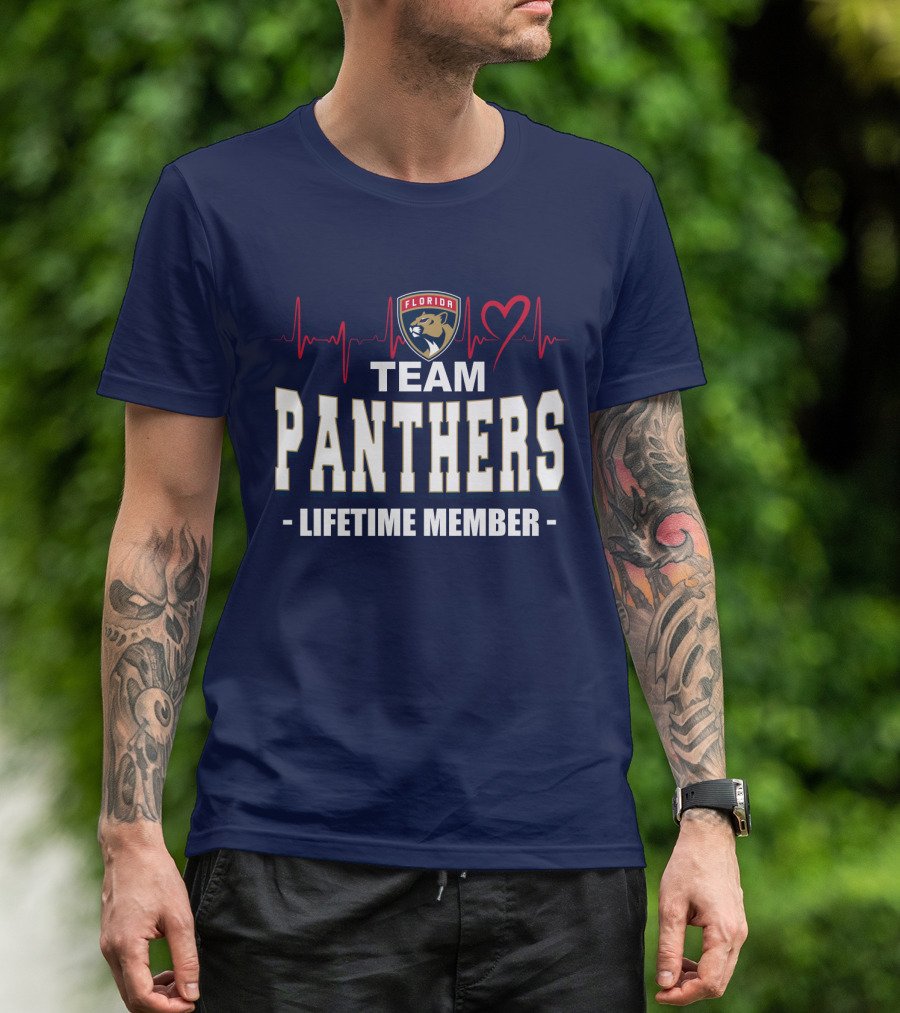 Florida Team Panthers Lifetime Member T-Shirt