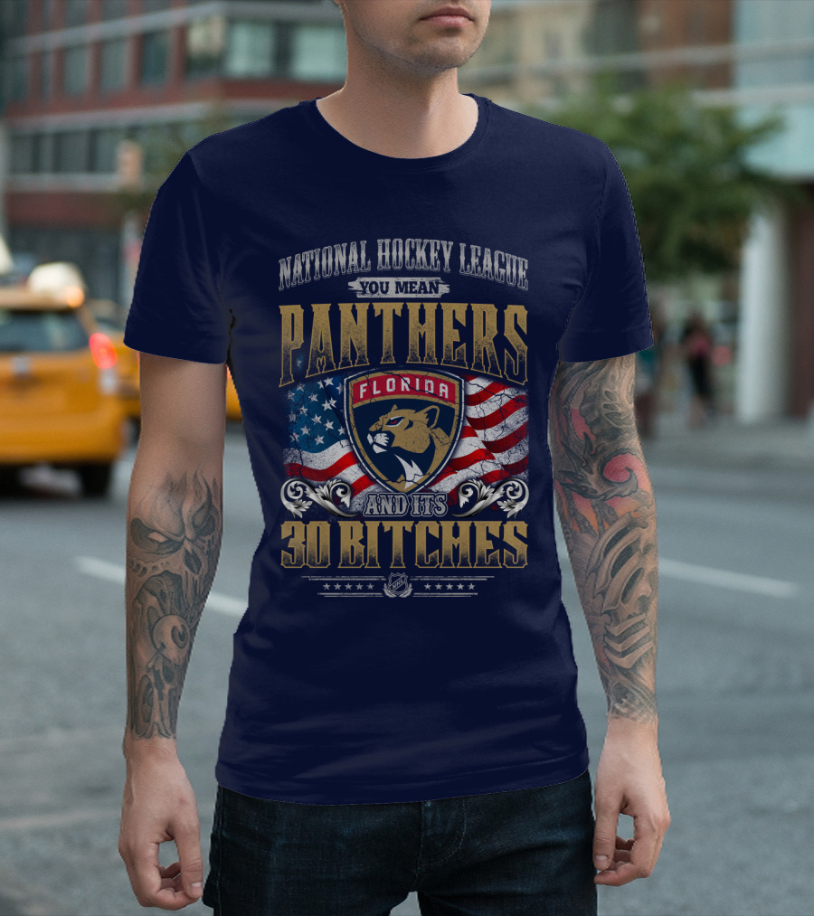 National Hockey League You Mean Florida Panthers And Its 30 Bitches T-Shirt