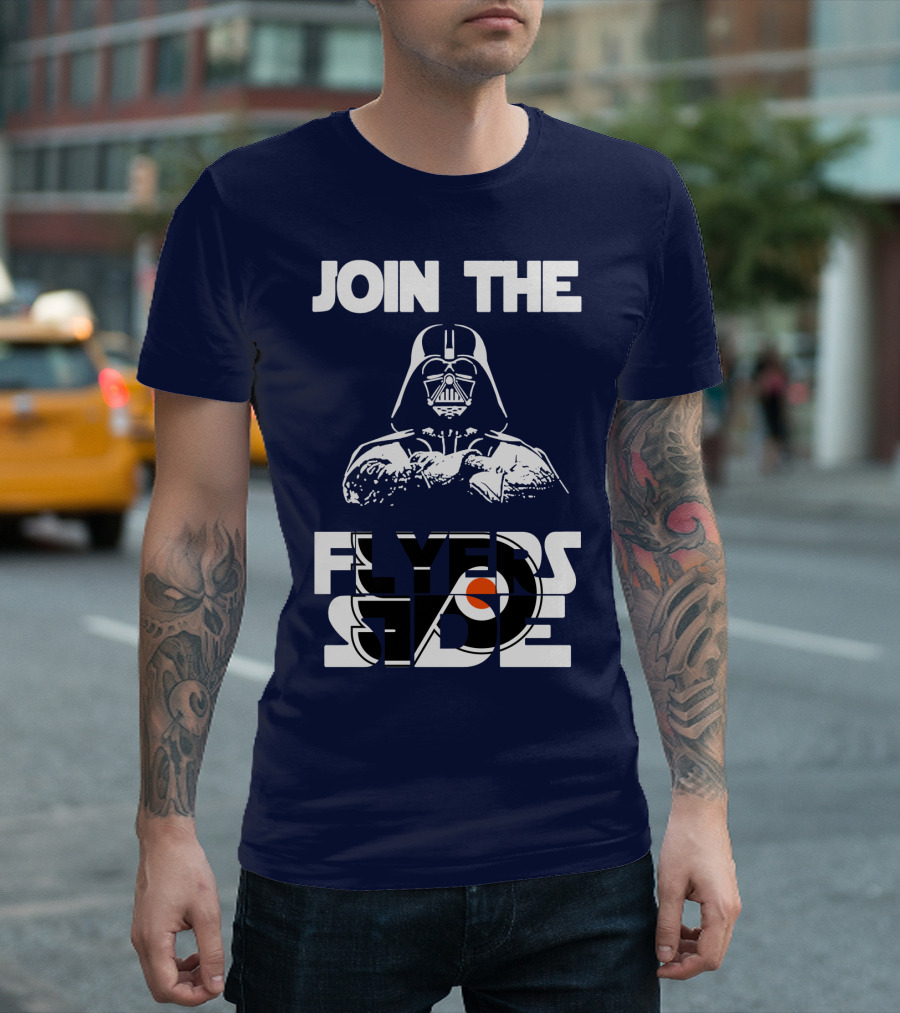 Join The Flyers Side Philadelphia Flyers T-Shirt