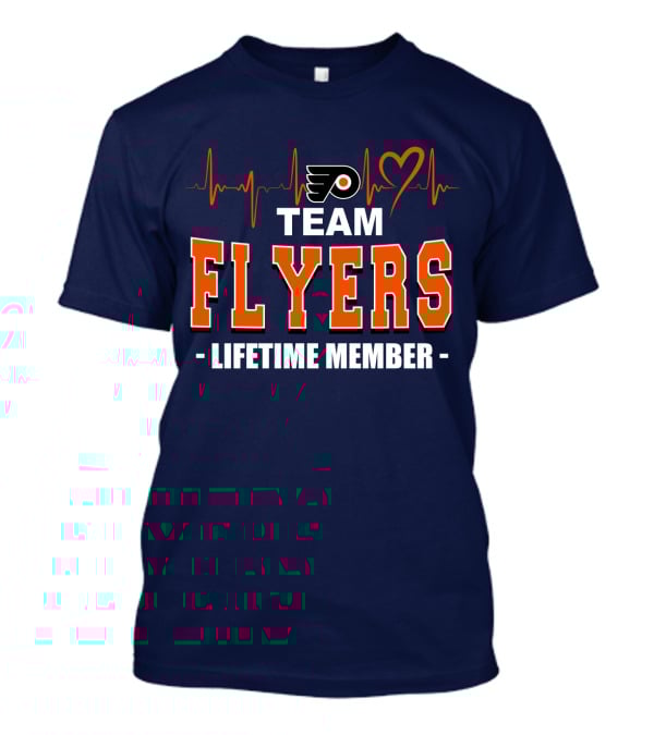 Team Flyers Philadelphia Lifetime Member T-Shirt