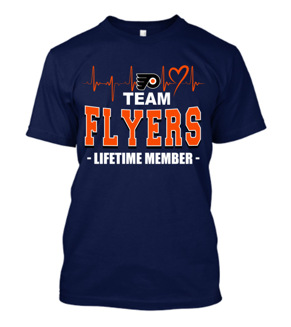 Team Flyers Philadelphia Lifetime Member T-Shirt