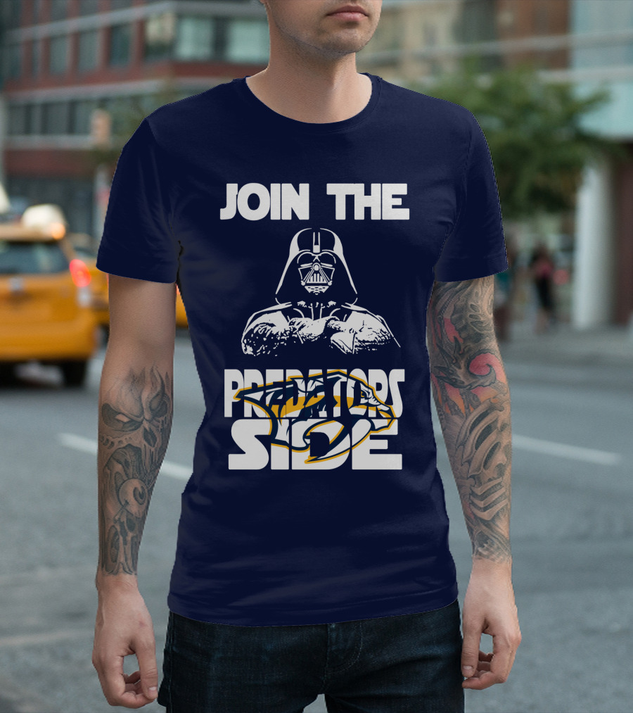 Join The Predators Side Nashville Predators T-Shirt