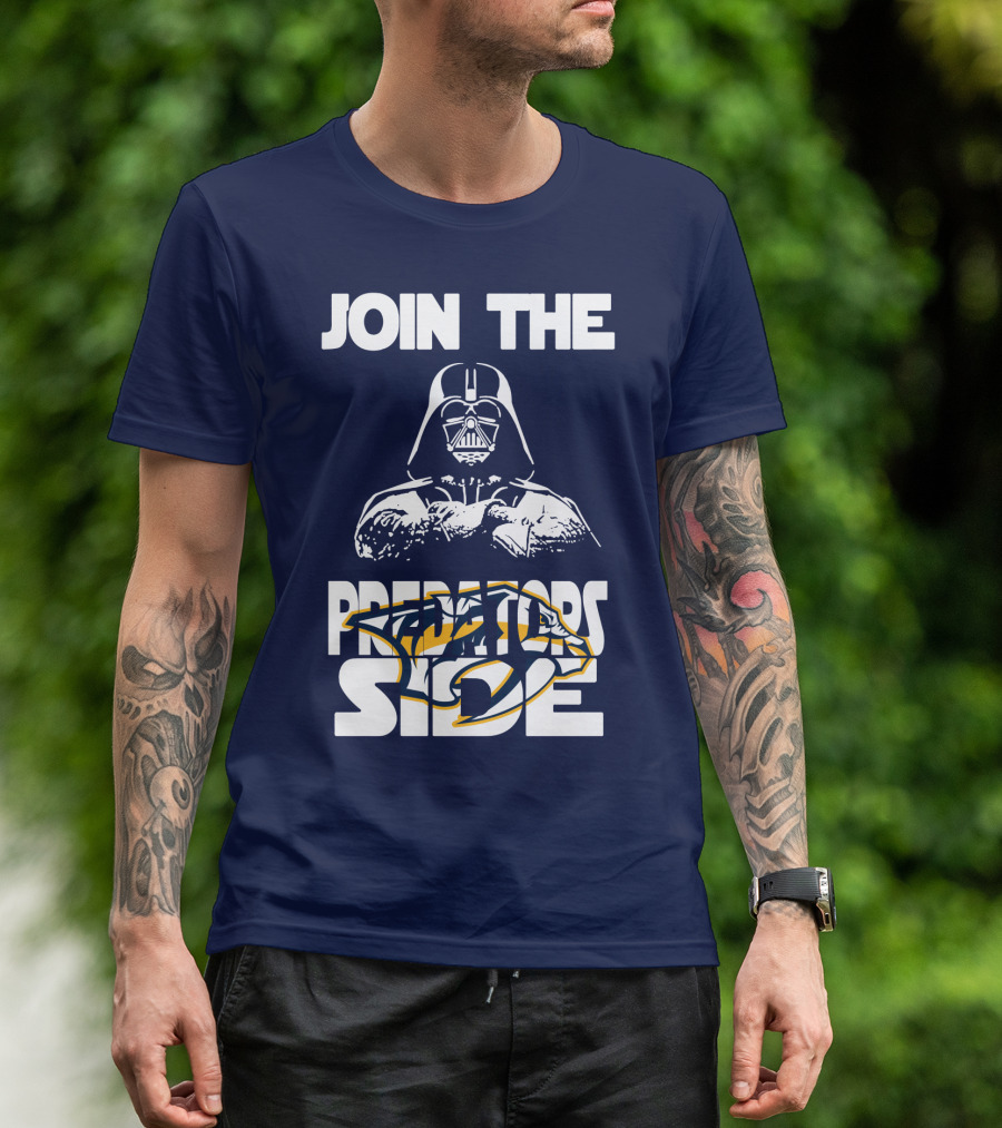 Join The Predators Side Nashville Predators T-Shirt