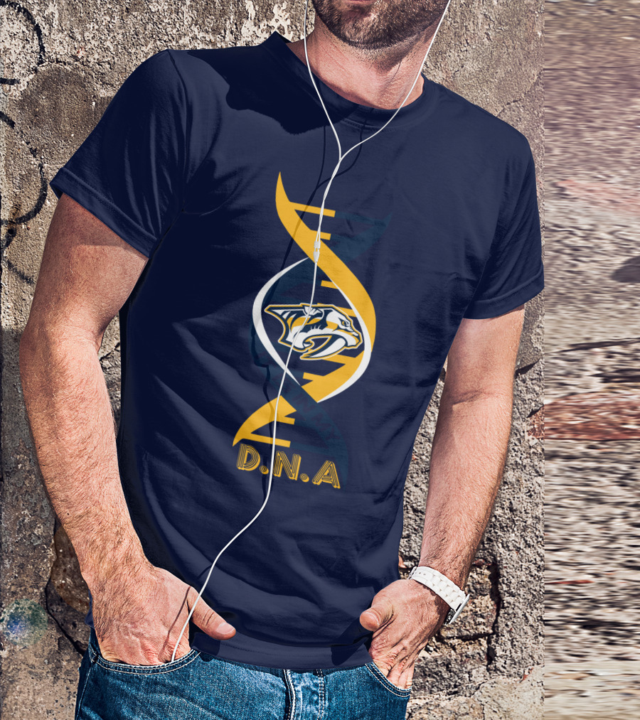 Nashville Predators Team Dna T-Shirt