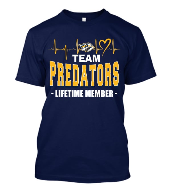 Team Predators Lifetime Member T-Shirt