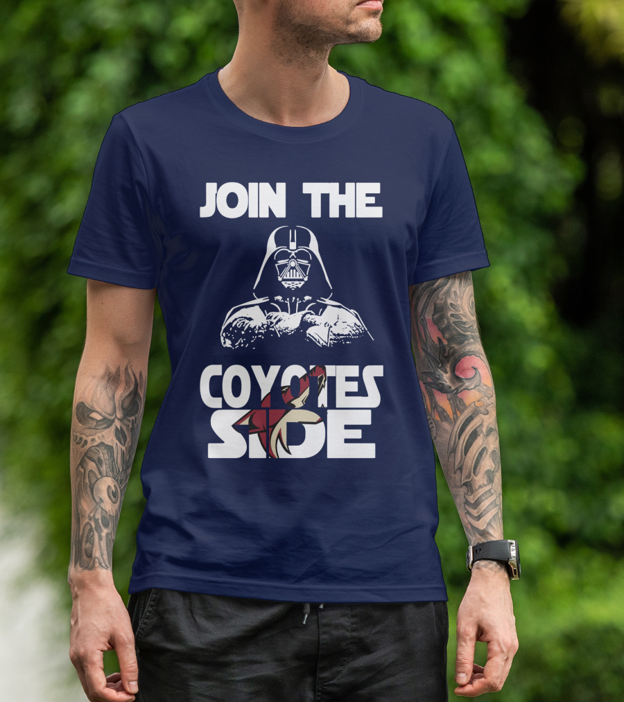 Join The Coyotes Side Arizona Coyotes T-Shirt