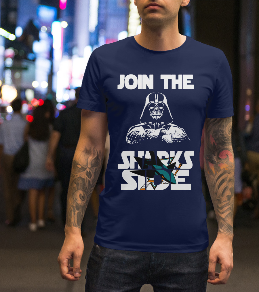 Join The Sharks Side San Jose Sharks T-Shirt
