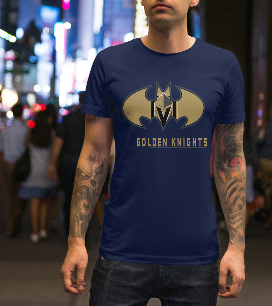 Golden Knights Batman T-Shirt