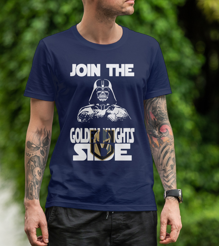 Join The Golden Knights Side Vegas Golden Knights T-Shirt