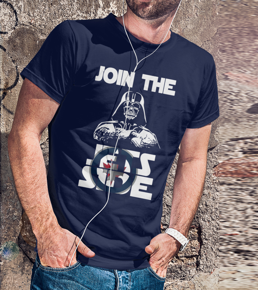 Join The Jets Side Winnipeg Jets T-Shirt