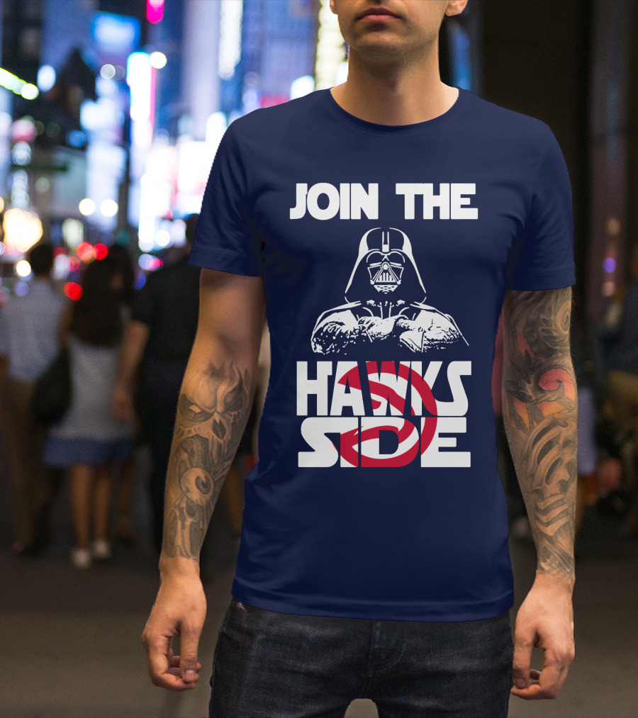 Join The Hawks Side Atlanta Hawks T-Shirt