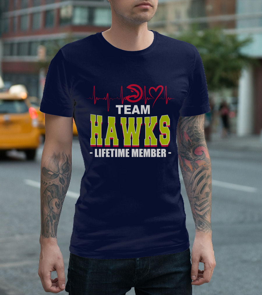 Team Hawks Lifetime Member Atlanta Hawks T-Shirt