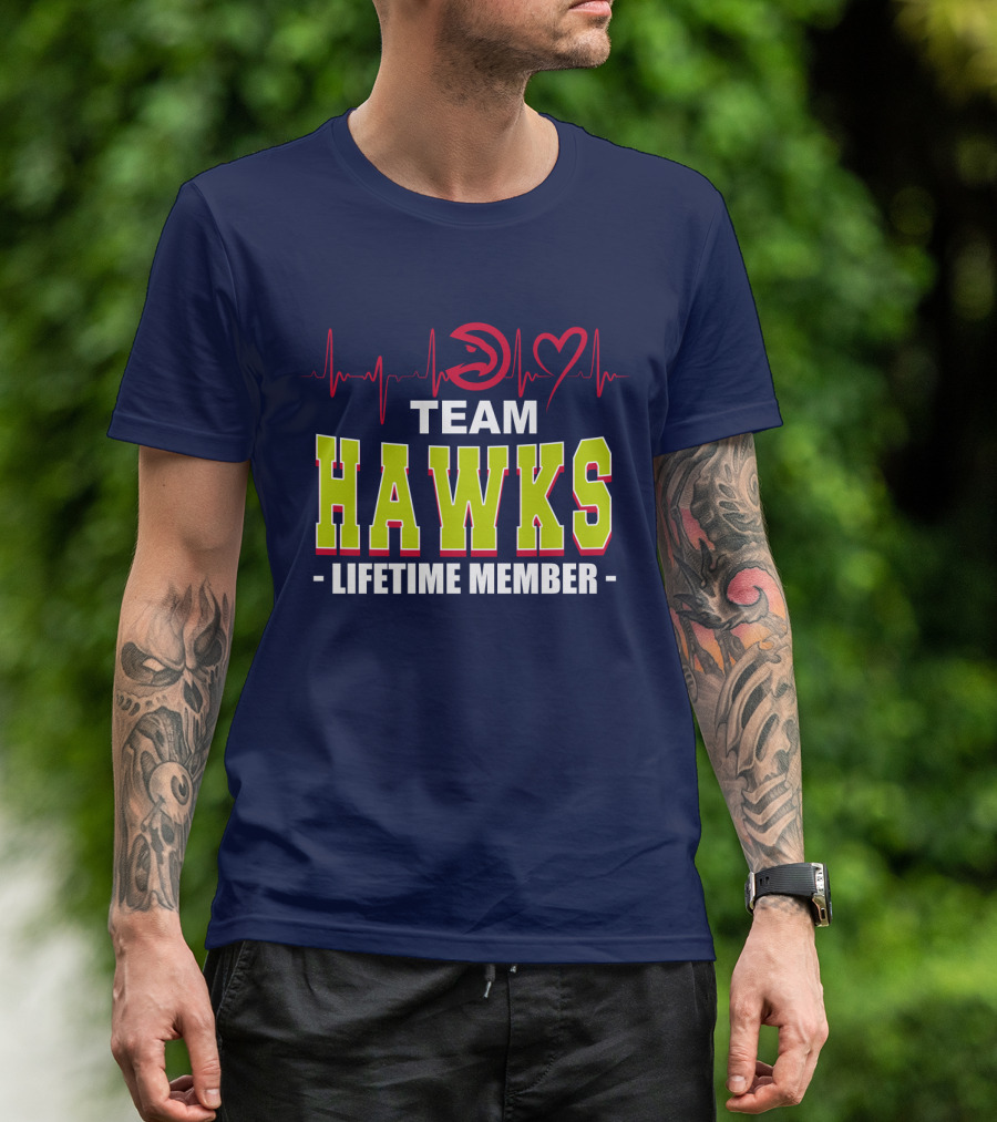 Team Hawks Lifetime Member Atlanta Hawks T-Shirt