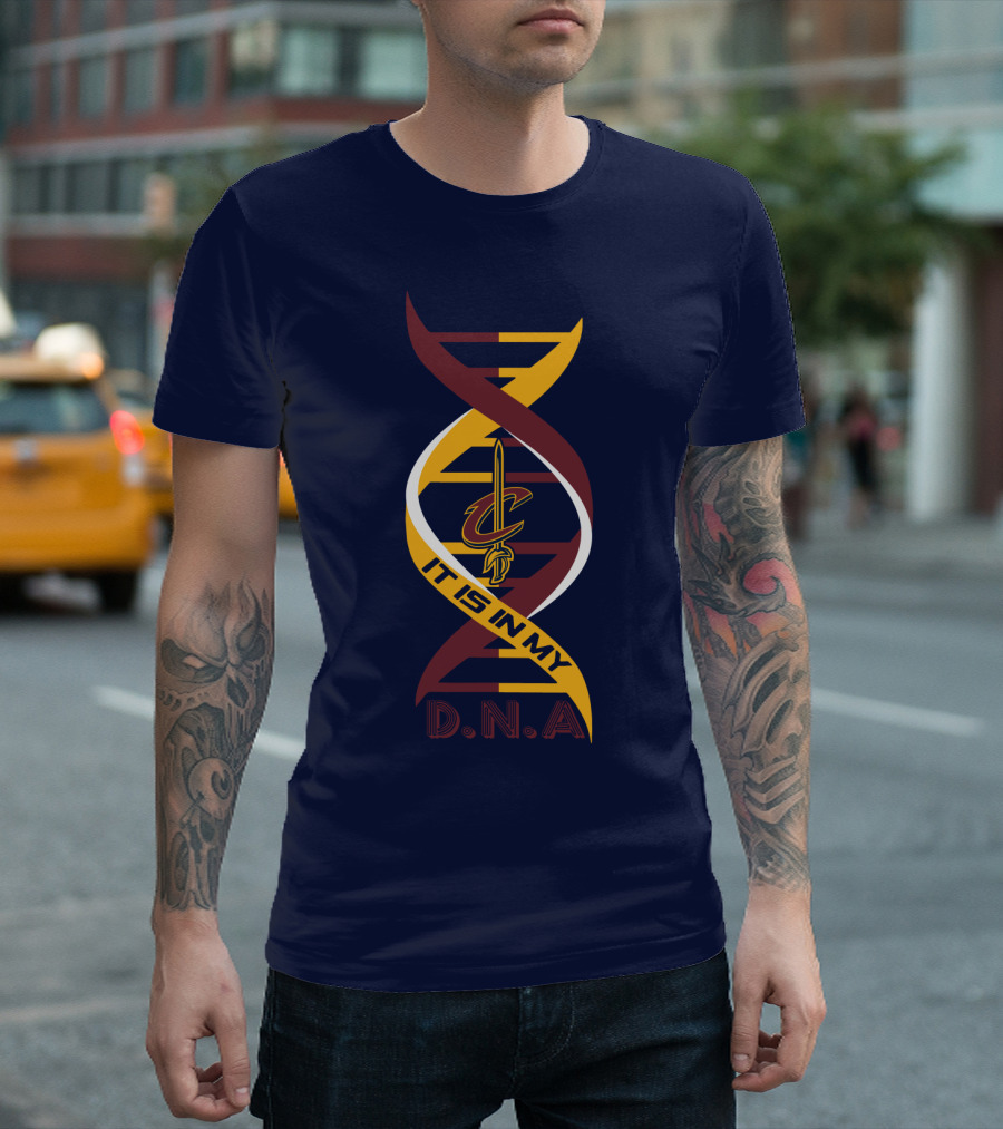 Cleveland Cavaliers It Is In My DNA. T-Shirt