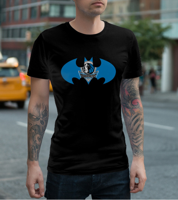 Dallas Mavericks Batman T-Shirt