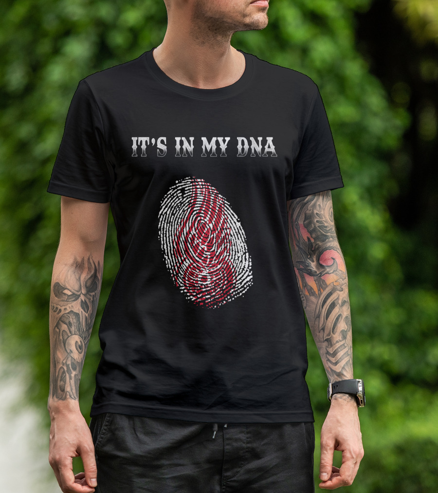 IT'S IN MY DNA Detroit Red Wings T-Shirt