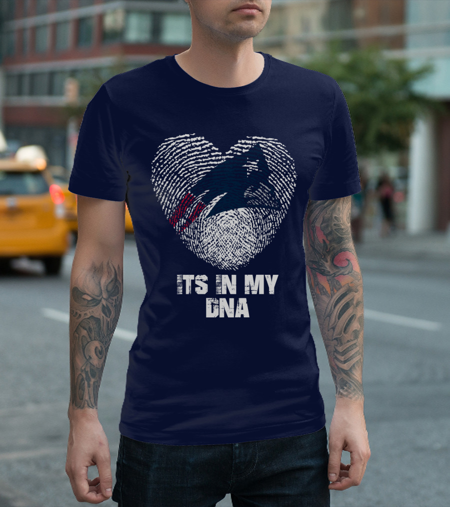 Its In My Dna New England Patriots T-Shirt