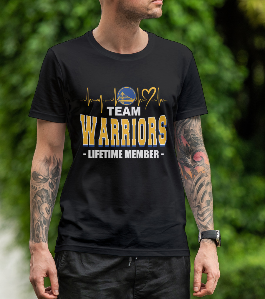 Team Warriors Lifetime Member T-Shirt