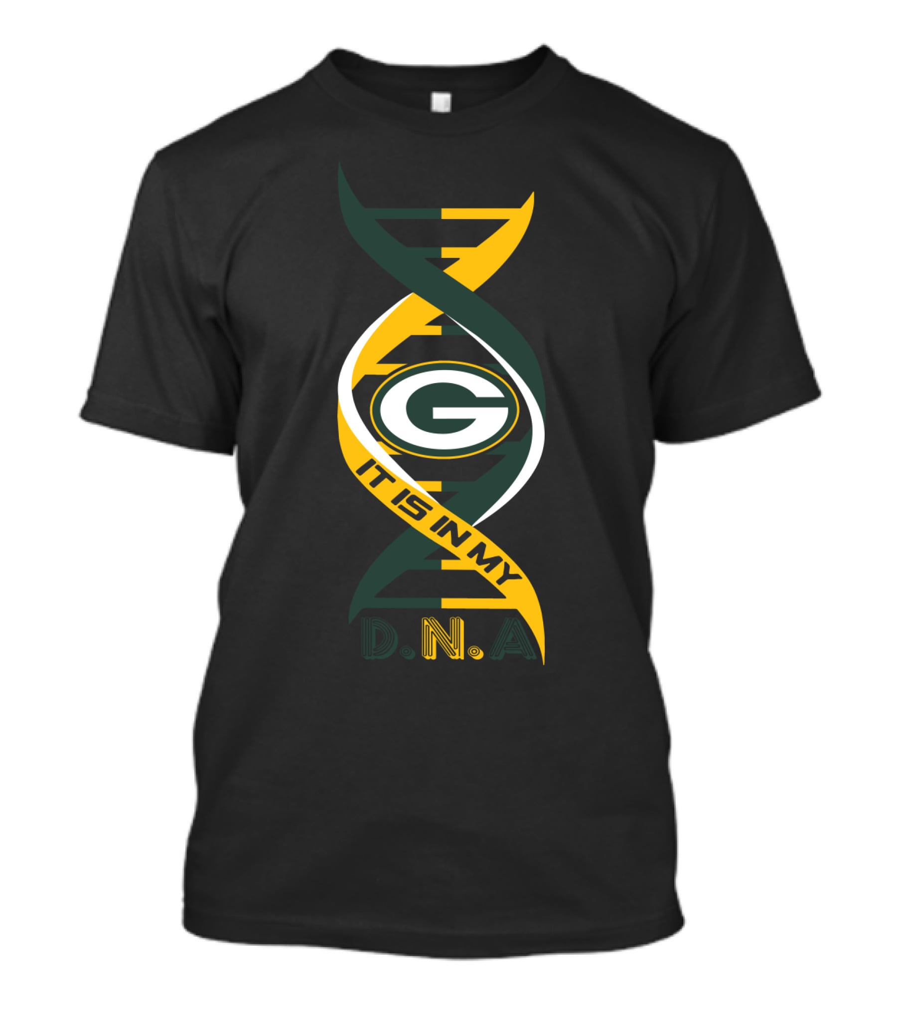 Green Bay Packers G It Is In My DNA. T-Shirt