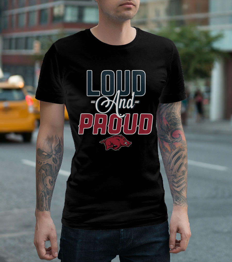Arkansas Razorbacks Loud And Proud T-Shirt