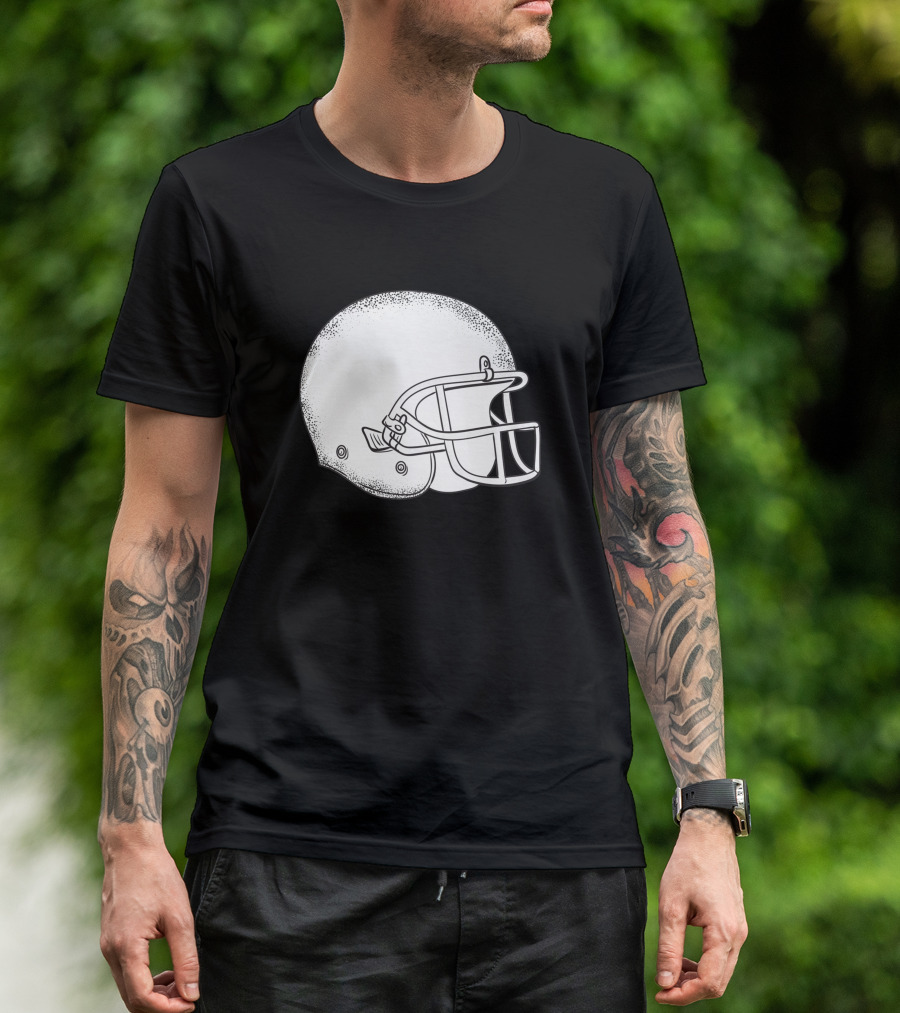 American Football Helmet T-Shirt