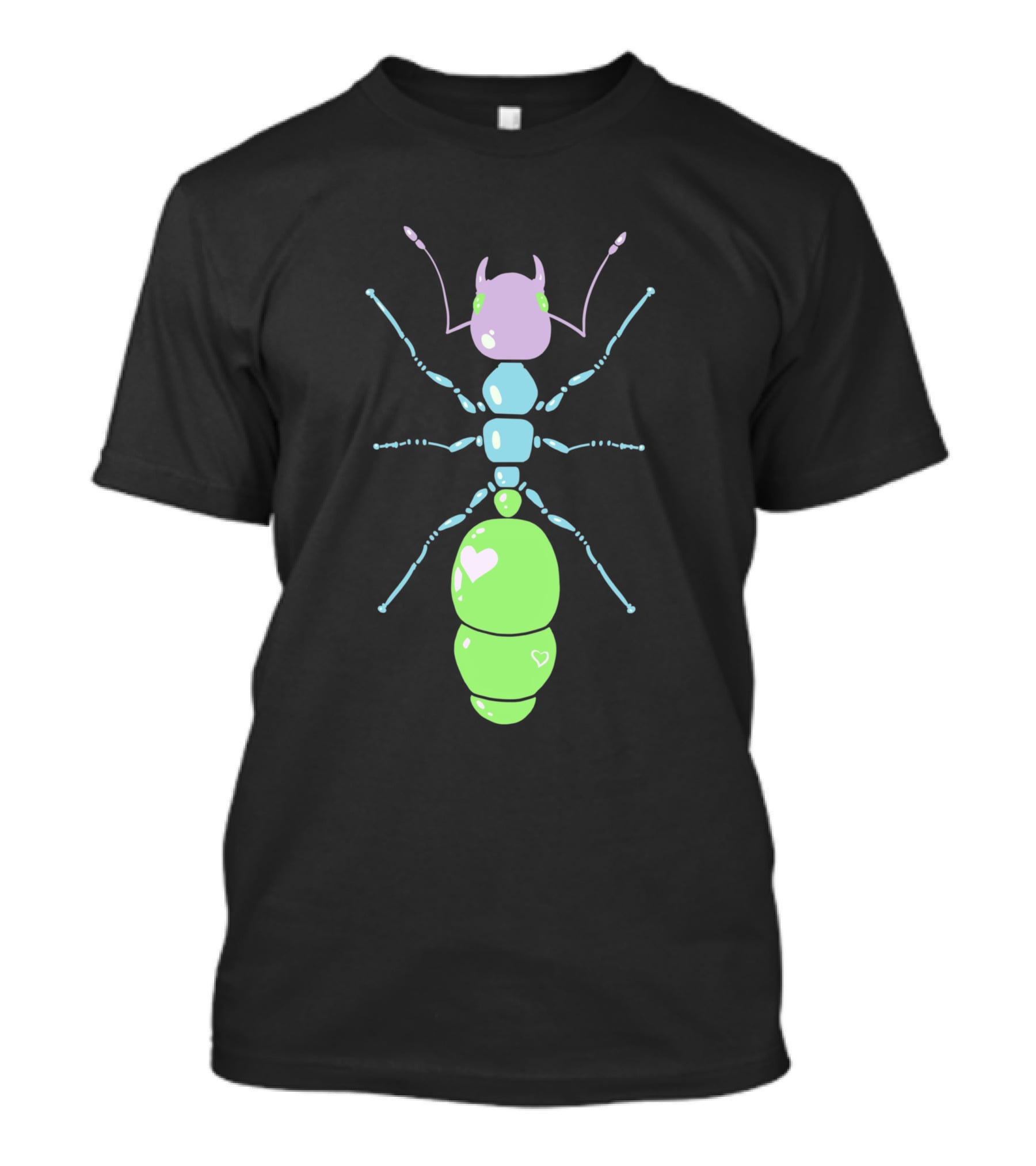 Ants 293453 Pastel Heart Accents T-Shirt
