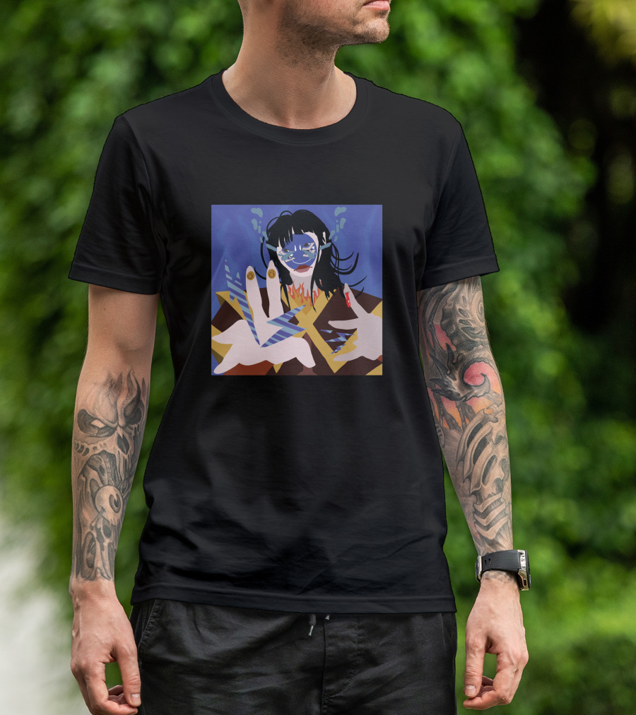Azula 1540907 Blue Flames Avatar Character Concept T-Shirt
