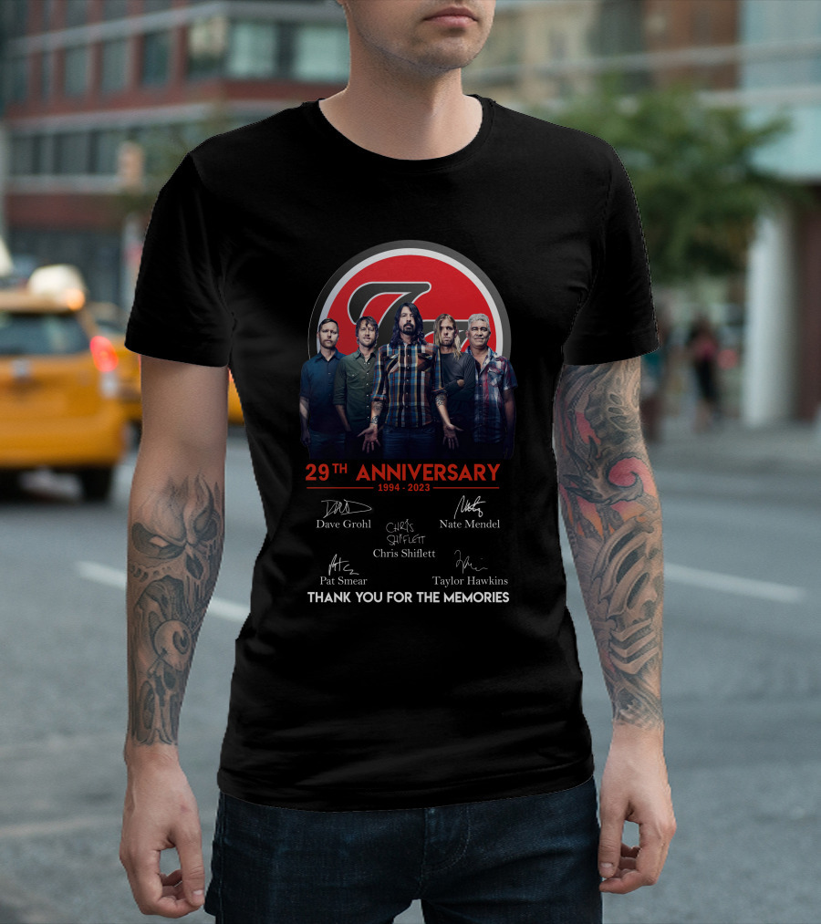 Foo Fighters 29th Anniversary 1994-2023 T-Shirt