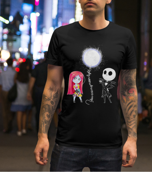 You Are My Moonlight Nightmare Inspired Lunar Scene T-Shirt