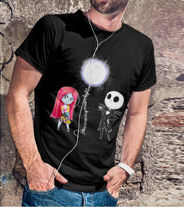You Are My Moonlight Nightmare Inspired Lunar Scene T-Shirt
