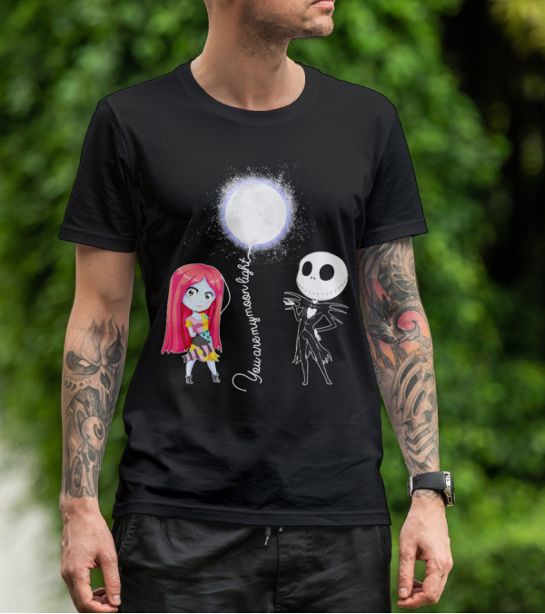 You Are My Moonlight Nightmare Inspired Lunar Scene T-Shirt