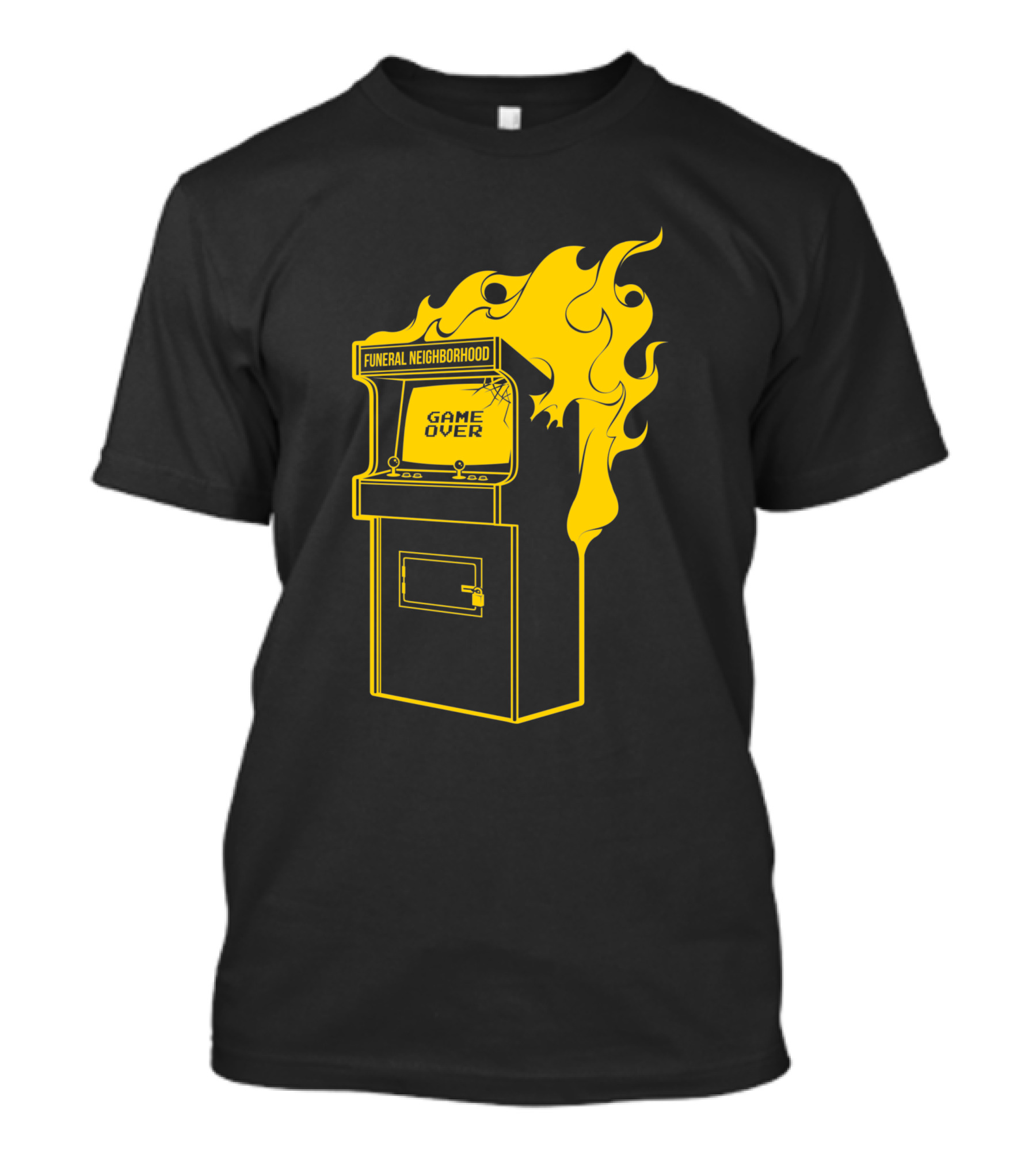 Funeral Neighborhood Game Over Arcade Fire T-Shirt