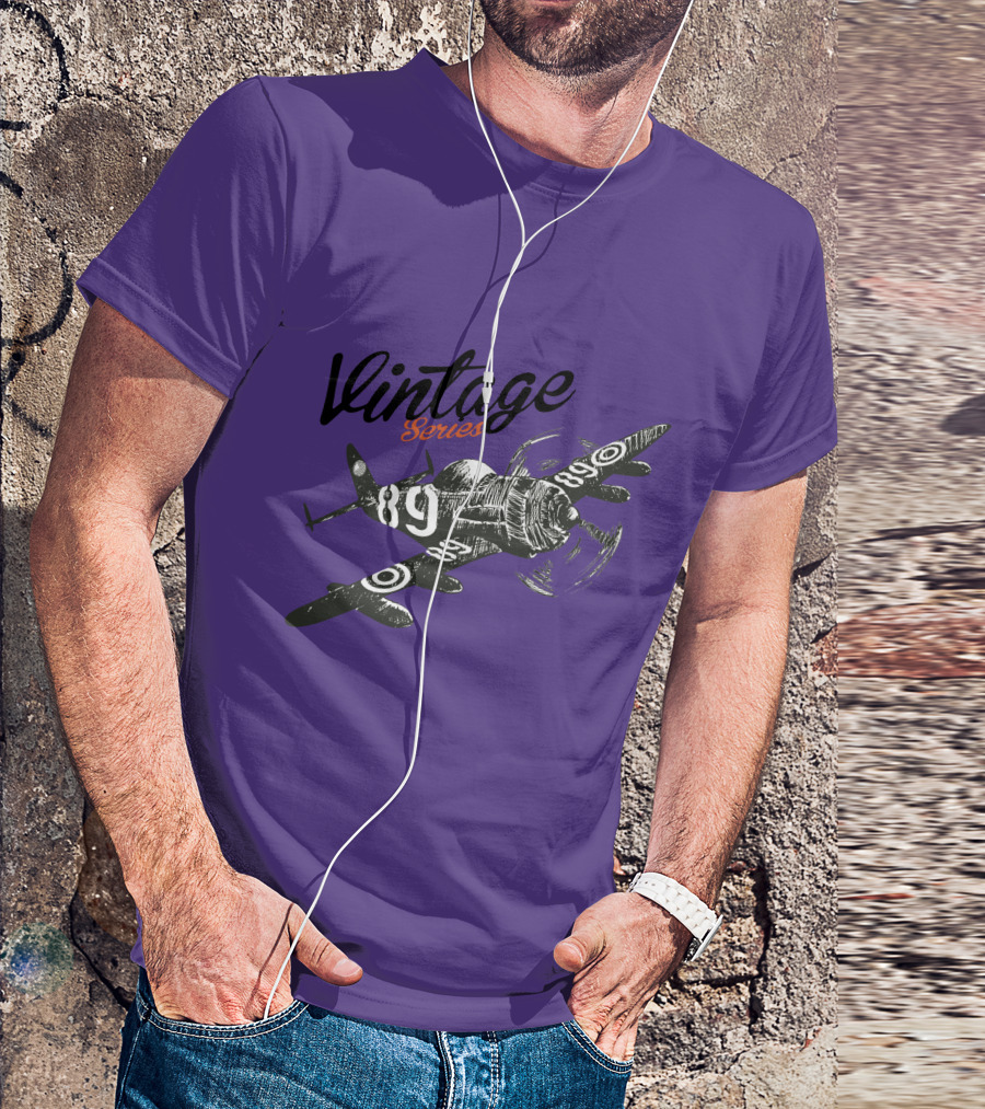 Vintage Series Planes 89 T-Shirt