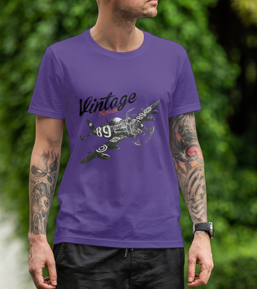 Vintage Series Planes 89 T-Shirt