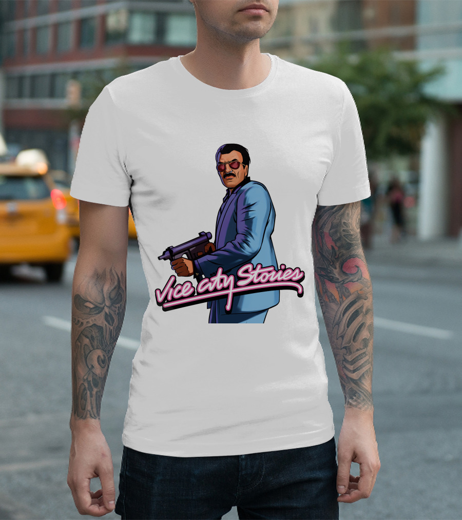 Vice City Stories GTA Character Gaming T-Shirt