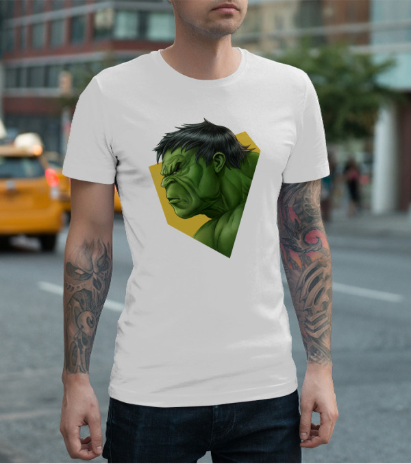 Hulk Avenger Green Muscle Hero T-Shirt