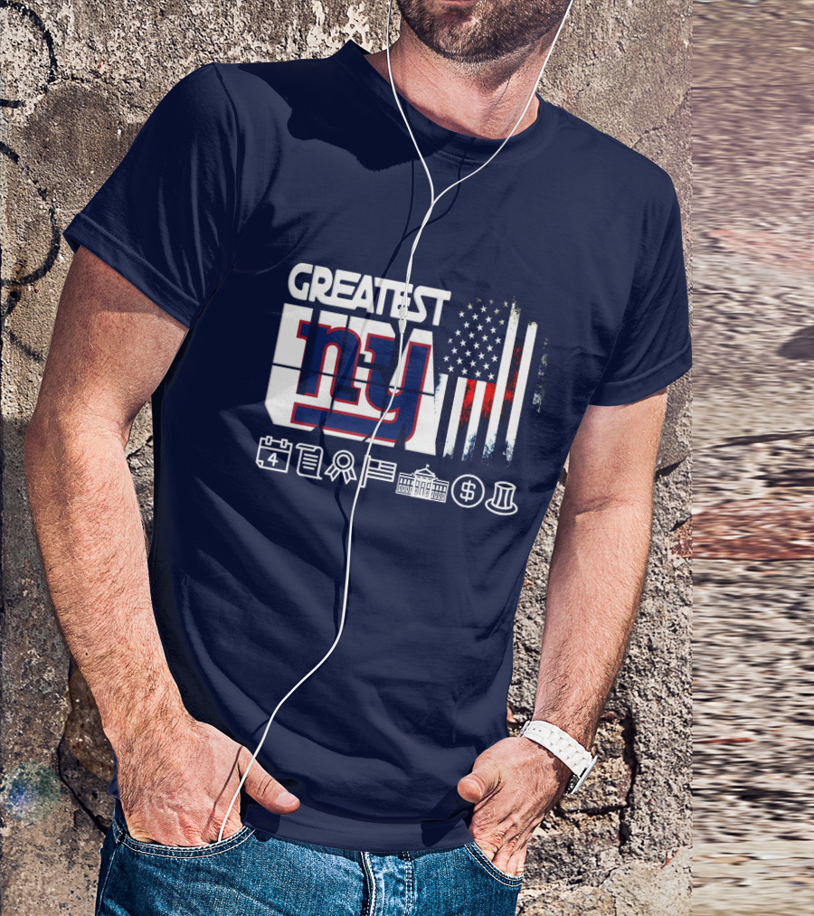 Greatest Ny American Icons And Symbols Collection T-Shirt