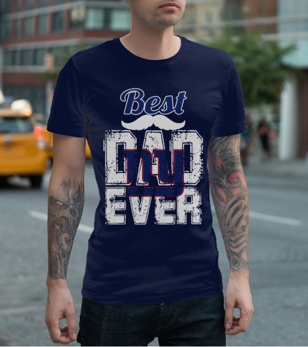 Best Dad Ever Giants T-Shirt