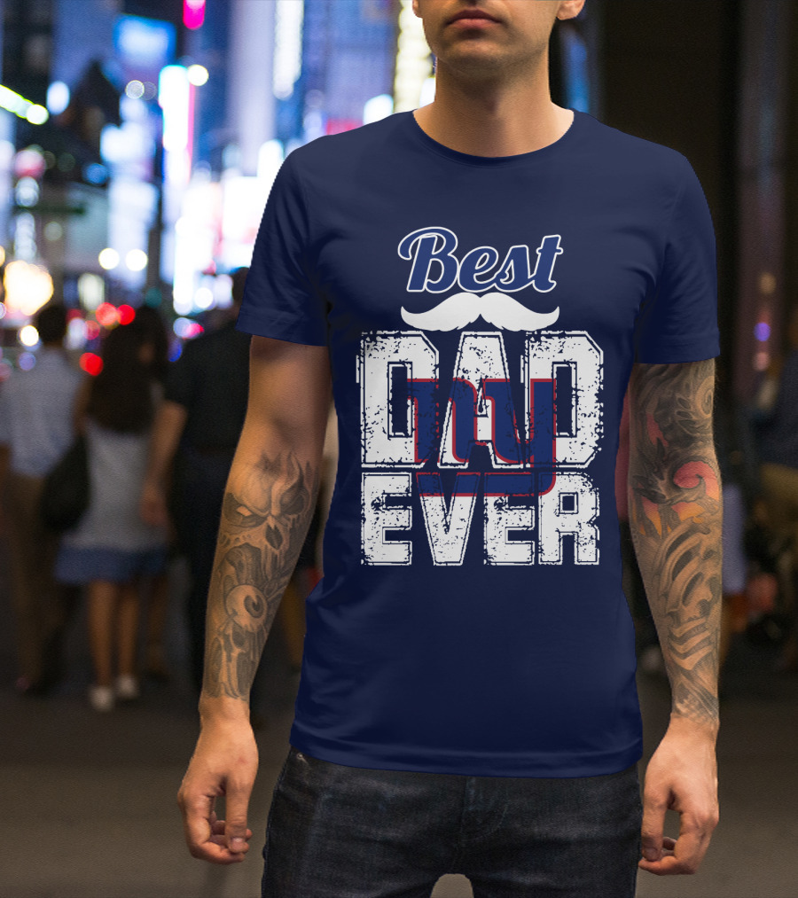 Best Dad Ever Giants T-Shirt