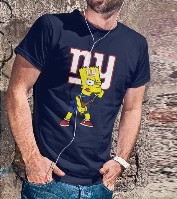 Ny Giants Bart Slingshot T-Shirt