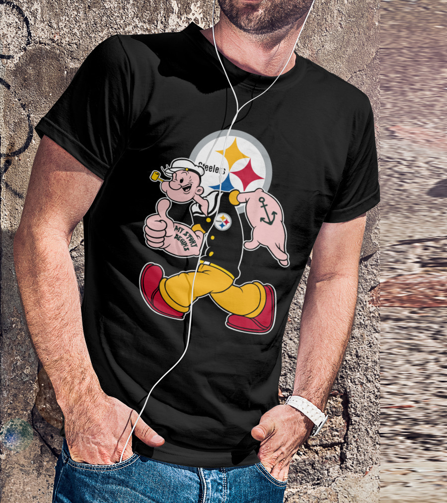 Steelers Popeye My Story Begins T-Shirt