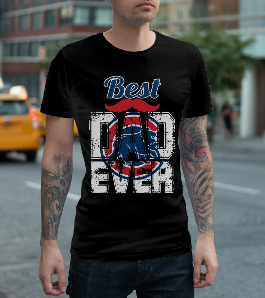 Best Dad Ever Cubs T-Shirt