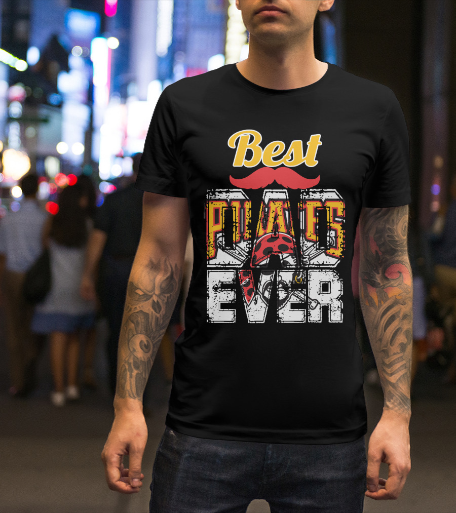 Best Pirates Dad Ever T-Shirt